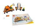 LEGO® City Eisenbahn 60335 LKW mit Hubarbeitsbühne & Dixi-Klo Schiene Minifigur