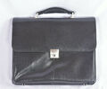 Alassio Faenza Aktentasche Leder schwarz 40x32x8cm Tasche Laptopfach 47011