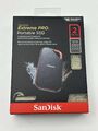 SanDisk Extreme PRO Portable SSD V2 2 TB, grau