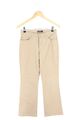 CAMBIO Jeans Bootcut Beige Gr. 34 Damen Hose Stoffhose