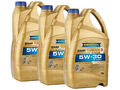 RAVENOL SMP SAE 5W-30 Motoröl 15 Liter (3x5L) Synthetisch BMW MB Porsche VW Chry