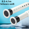 50-410cm Universal Teleskopstange Edelstahl Ohne Bohren Duschvorhangstange ⭐️⭐️