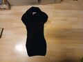 Strickkleid Longpullover in Schwarz Gr. 34 XS  von Tally Weijl