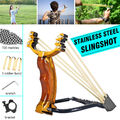 PROFI STEINSCHLEUDER Zwille Sport Schleuder Slingshot Wild Jagd Schießen Tool DE