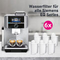 6x Wasserfilter Kaffeevollautomat für Siemens EQ Series,Bosch Vero,Brita Intenza