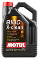 Motul 8100 X-clean 5W40 5 Liter 109226  AUDI BMW