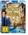 NACHTS IM MUSEUM 1&2 - 2 DVDS IM SCHUBER - BEN STILLER - NIGHT AT THE MUSEUM 1+2