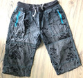 KangaROOS Jungs Shorts Bermudas Sommer Hose grau türkis Gr. 146 sehr schön