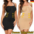 Damen Trägerkleid Bodycon Shapewear Slip Kleid Body Shaper Bauchkontrolle Mieder