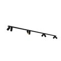 Deckenspot Deckenlampe GU10 Schwarz Gold 300 cm lang XXL 8-flammig verstellbar