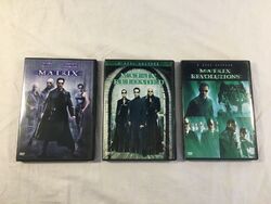 DVD Set Matrix / Matrix Reloaded ( 2 Disc ) / Matrix Revolutions  ( 2 Disc )