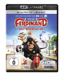 Ferdinand - Geht STIERisch ab! (4K Ultra-HD) (+ Blu-ray 2D)  Top Zustand