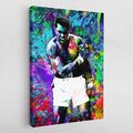 Leinwandbild Acryl Poster Pop Art Muhammad Ali Boxer Sports Boxen