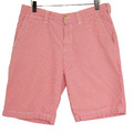 Herren Tommy Hilfiger Shorts Sommer Rosa Baumwolle Regular Fit M 31 W31 XME746