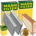 MANN FILTER INSPEKTIONSPAKET passend für BMW 5er F10 F11 528 i xDrive 245 PS