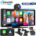 Carpuride W903 Kabelloses Carplay Android Auto Autoradio Dash Cam Rückfahrkamera