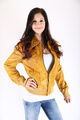 Maze Damen Lederjacke Doro MB 93  5006 cognac Grösse L  