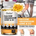 Kalzium Magnesium Zink Kapsel - 120Stk - Vitamin D3 - Stoffwechsel - Vegan