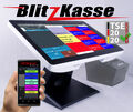 TSE Gastro Kellnerkasse mit Touch + Bondrucker + Soft +75 Tische RESTAURANT 