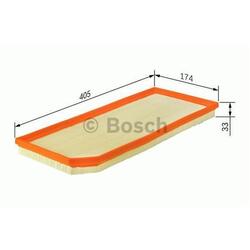 BOSCH Luftfiltereinsatz z. Bsp. für VW