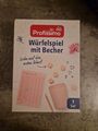 kniffel spiel Pink Valentinstag Würfelspiel Mit Becher Pink  Block Neu