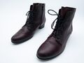 Gabor Damen Ankle Boots Absatzschuh Stiefelette Leder rot Gr 39 EU Art 21387-40