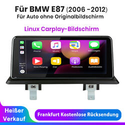 Für BMW 1er E81 E82 E87 E88 2006-12 10.25"Linux Carplay Autoradio Idrive GPS USB