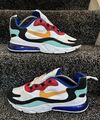 Nike Air Max 270 React Bauhaus AQ4971-002 Größe 10 UK - braucht Schnürsenkel