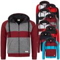 Herren Sweatjacke Kapuzenpullover Regular Fit Jacke Kapuze Hoodie H-278 S-5XL