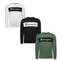 Champion Crewneck Herren Pullover Shirt Sweater Langarmshirt Dress