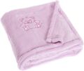 Playshoes Kinder Fleece-Decke Bär Rosa