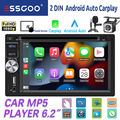 2 DIN Carplay Autoradio Android Auto Mit Kamera MIK CD DVD FM RDS 3USB Bluetooth