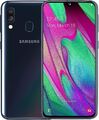 Samsung Galaxy A40 64GB Schwarz Ohne Simlock Dual SIM 12M Gewährleistung