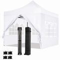 Pavillon 3x3/3,6x3,6m Wasserdicht Gartenzelt Faltpavillon Partyzelt Pop up Zelt