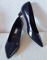 Gabor Pumps Neu Gr. 6,5 (40)  Dunkel-Blau / Marine Lackleder-Optik