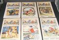 ,,Deutsche Kinderwelt"  6 Hefte  1939 Bunte lustige Kinderzeitschrift Zust.1-2 !