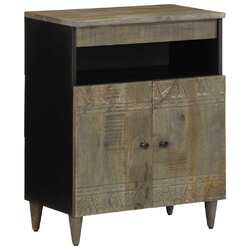 Sideboard 60x33x75 cm Massivholz Mango