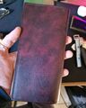 Meermin Coat Wallet Plum Museum Calf