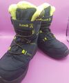 Kamik Stance Navy Line Marine Gr. 32 Extra Warm Wasserdicht Winterstiefel