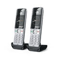 Gigaset COMFORT 500HX Duo silver-black 2 Mobilteile DECT HD-Qualität BRANDNEU