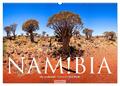 Namibia - Die Landschaft (Wandkalender 2025 DIN A2 quer), CALVENDO Monatskalende