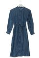 ESPRIT Blusenkleid Damen Gr. DE 34 blau Casual-Look