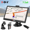 XGODY 7 Zoll GPS Navi Navigation für Auto LKW PKW Navigationsgerät 8GB+256MB POI