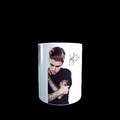 Justin Bieber Sängerbecher für Fans Geburtstagsveranstaltungen handgefertigt brandneu Tasse