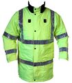 Hi Vis Jacke wasserdicht Regenmantel Sicherheit Hundeführer HVPC03B