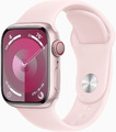 Apple Watch Series 9 rosa 41mm Smartwatch GPS + LTE 64GB Aluminium - SEHR GUT