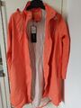 Raincoat Regenjacke lang Ilse Jacobsen 36 orange