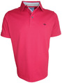 Baileys Polo Shirt Portland in rot dunkelblau mit Sticklabel Gr. M 4XL