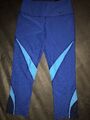 Nike Legend Tight Fit Leggings Damen XS Neu Blau 3/4