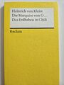 Die Marquise von O... / Das Erdbeben in Chili von Heinrich von Kleist (1984)